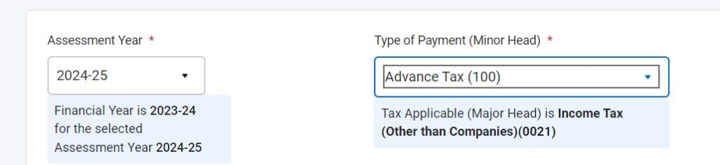 how-to-fill-advance-tax