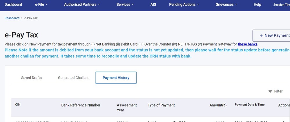 nsdl-advance-tax-payment